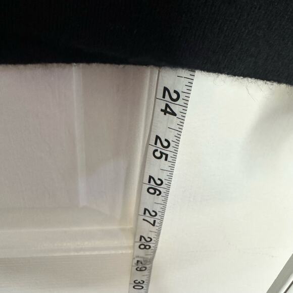 Ryllace Black Cashmere Sweater V-neck plus 1x - Picture 5 of 6